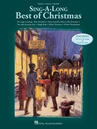 Sing-A-Long Best of Christmas piano sheet music cover